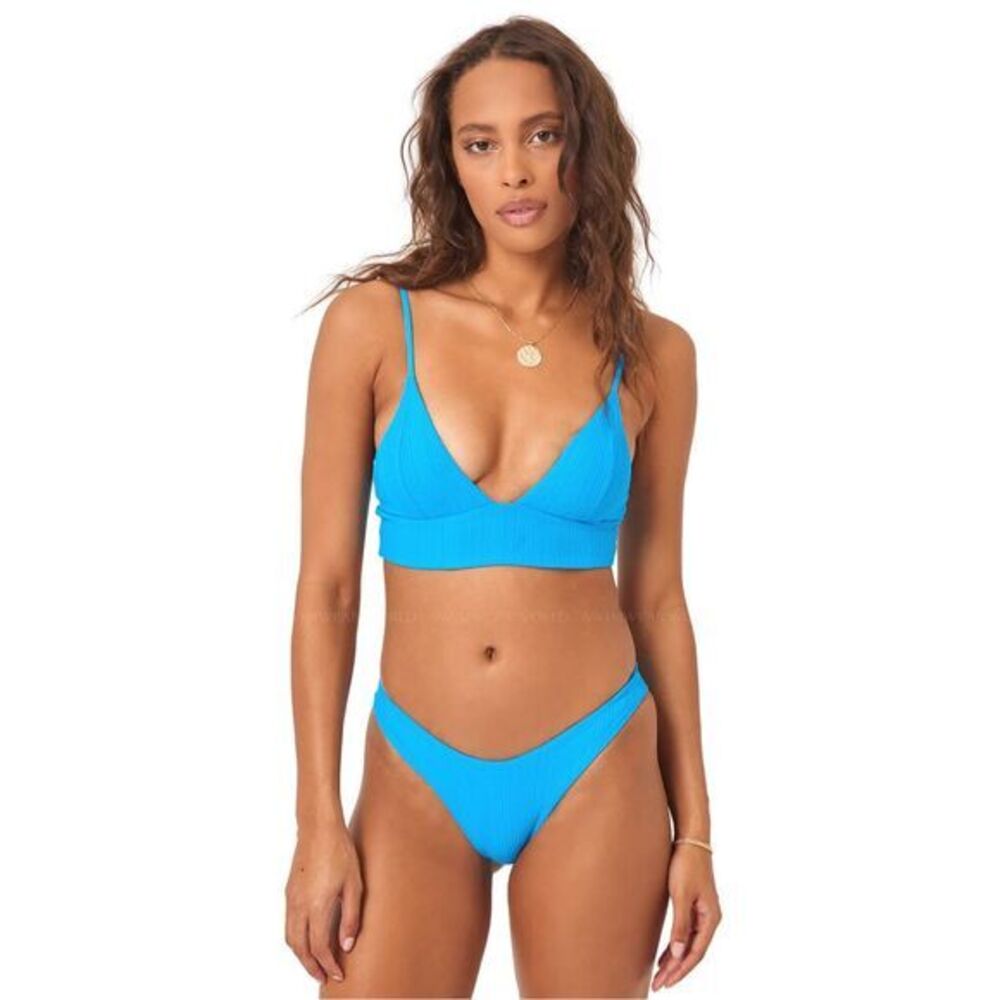 L SPACE WINNIE-CABANA BIKINI SET Size Large
